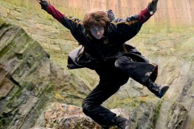 Harry during dragon task